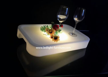 中国 正方形のLEDによってつけられる役立つ皿はクラブ ワイン グラスのための製品用具のタイプを暴露します サプライヤー