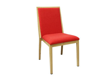 中国 結婚する足のTiffanyの4脚の椅子は赤い色の宴会のホールの椅子10継ぎ合わさりましたり/パック サプライヤー