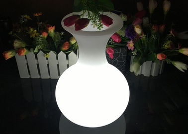 中国 テーブル サービス、16色の変更のための再充電可能な照明つぼLEDの植木鉢 サプライヤー