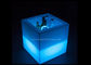 びんの表示のための再充電可能なポリエチレンLEDの立方体ライト40cmアイスペールのクーラー サプライヤー