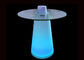 ガラス上LEDの低い小テーブルの最高永続的な気取り屋棒クラブ使用を変える色 サプライヤー
