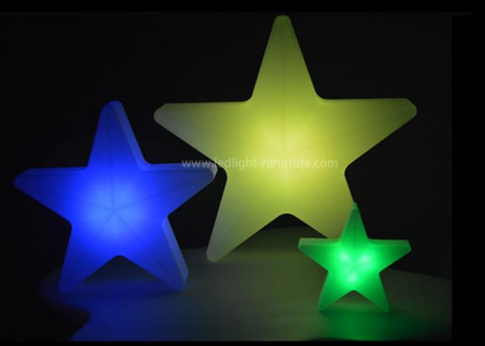家の装飾のために防水LEDの子役スター夜ライトを変える色