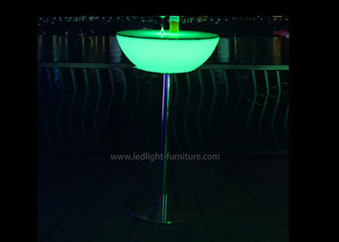 中国 ガラス上が付いているLEDの低い小テーブル/相互LEDのコーヒー テーブルの上で折るつくこと サプライヤー