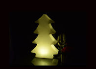PEの物質的な祝祭の装飾ライト多彩なクリスマス ツリーの卓上スタンド