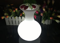 テーブル サービス、16色の変更のための再充電可能な照明つぼLEDの植木鉢