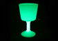 特別な設計LEDはワイン グラスの形と電池式側面のテーブルをつけます サプライヤー