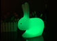 かわいいバニー定形LED夜ライト、白いウサギ ランプ16色の変更 サプライヤー