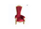 贅沢な最高背部結婚式の家具のレンタル装飾的な王位の椅子/Chair高貴な王女 サプライヤー